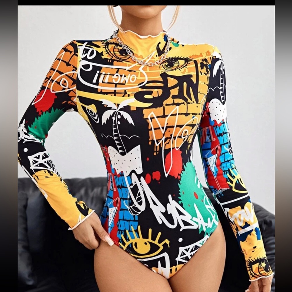 Graffiti Bodysuit